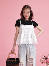 Waffle Inner Tee - MAISON MARBLE