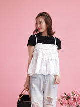 Waffle Inner Tee - MAISON MARBLE