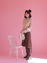 Waist Ribbon Knit - MAISON MARBLE