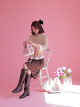 Waist Ribbon Knit - MAISON MARBLE