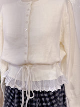 Waist Ribbon Knit - MAISON MARBLE