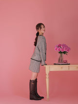 Winter Tweed Knit Jacket - MAISON MARBLE