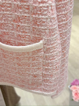 Winter Tweed Knit Jacket - MAISON MARBLE