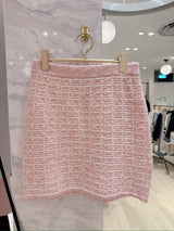 Winter Tweed Knit Skirt - MAISON MARBLE