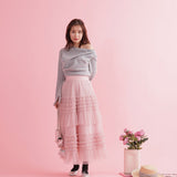 Andrea Tulle Skirt - MAISON MARBLE