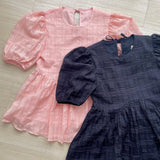 Check Peony Blouse - MAISON MARBLE