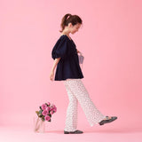 Denim Puff Blouse - MAISON MARBLE