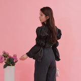 Flair Blouse - MAISON MARBLE