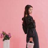 Flair Blouse - MAISON MARBLE