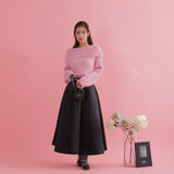 Fluffy Shoulder Knit - MAISON MARBLE