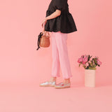 Frill Gingham Pants - MAISON MARBLE