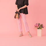 Frill Gingham Pants - MAISON MARBLE