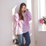 Frill Volume Knit - MAISON MARBLE