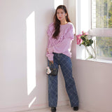 Frill Volume Knit - MAISON MARBLE