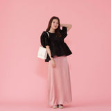 Fur Puff Blouse - MAISON MARBLE
