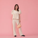 Fur Puff Blouse - MAISON MARBLE
