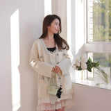 Glitter Knit Cardigan - MAISON MARBLE