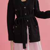 Glitter Knit Cardigan - MAISON MARBLE