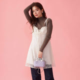 Lace Dot Cami - MAISON MARBLE