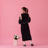 Mellow Rib Dress - MAISON MARBLE