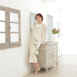 Mellow Rib Dress - MAISON MARBLE