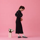 Mellow Rib Dress - MAISON MARBLE