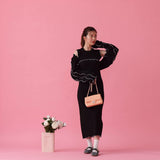Mellow Rib Dress - MAISON MARBLE