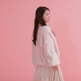 Melty Mohair Cardigan - MAISON MARBLE