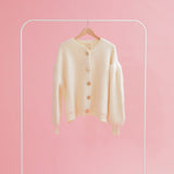 Melty Mohair Cardigan - MAISON MARBLE