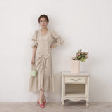 【再販】Rose Frill Dress - MAISON MARBLE
