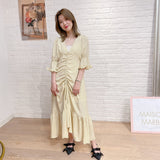Rose Frill Dress - MAISON MARBLE