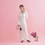 Rose Knit Dress - MAISON MARBLE