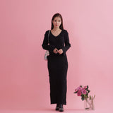 Rose Knit Dress - MAISON MARBLE