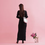 Rose Knit Dress - MAISON MARBLE