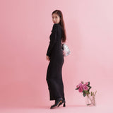 Rose Knit Dress - MAISON MARBLE