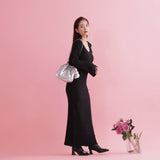 Rose Knit Dress - MAISON MARBLE