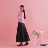 Satin Flair Skirt - MAISON MARBLE