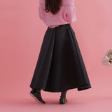 Satin Flair Skirt - MAISON MARBLE