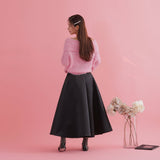 Satin Flair Skirt - MAISON MARBLE