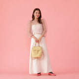 Satin Lena Skirt - MAISON MARBLE
