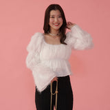 Shaggy Blouse - MAISON MARBLE