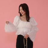 Shaggy Blouse - MAISON MARBLE