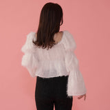 Shaggy Blouse - MAISON MARBLE