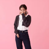 Short Cardigan - MAISON MARBLE