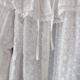 Shoulder Lace Blouse - MAISON MARBLE