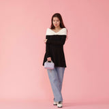 Shoulder Ribbon Knit - MAISON MARBLE