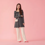Shoulder Ribbon Knit - MAISON MARBLE