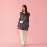 Shoulder Ribbon Knit - MAISON MARBLE