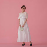Tulip Cotton Dress - MAISON MARBLE