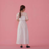 Tulip Cotton Dress - MAISON MARBLE
